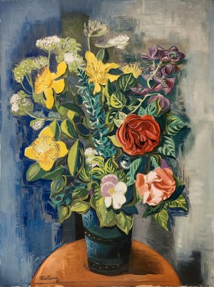 Mojżesz Kisling (1891-1953), Kwiaty w wazonie