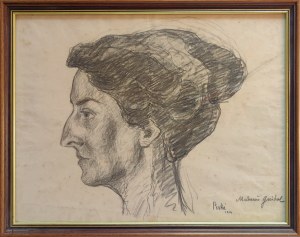 Jean Peske (1870-1949), Portrait of Madame Guihol, 1914