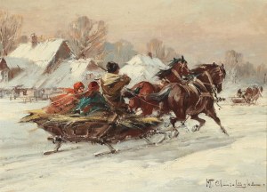Wladyslaw Chmielinski (1911-1979), Ride.