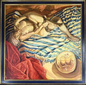 Mirosław Sikorski (né en 1965), Nu à la lueur d'une bougie, 2000