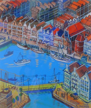 Edward Dwurnik (1943-2018), Gdansk