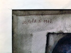 Witold Leszek Kaczanowski, Witold-K (ur.1932), Bez tytułu, 1963