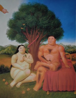 Fernando Botero (1932-2023), Adam and Eve