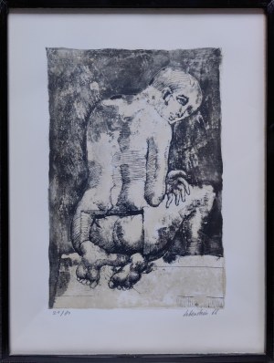 Jan Lebenstein (1930-1999), Composition, 1966