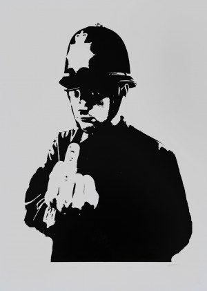 Banksy (ur.1974), Fucking Copper