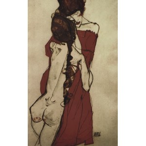 Egon Schiele (1890-1918), Due donne