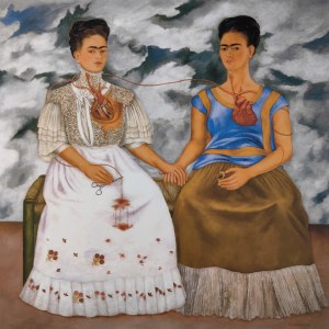 Frida Kahlo (1907-1954), Self-Portrait with Monkeys