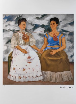 Frida Kahlo (1907-1954), Self-Portrait with Monkeys