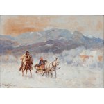 Adam Setkowicz (1875 - 1945), Ride at Giewont