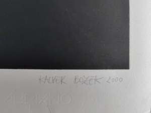Kacper Bożek (ur. 1974), Bożek z mezzotinty, 2000