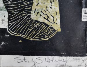 Stefan Suberlak (1930-1994), À la foire, 1952