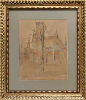Leopold Gottlieb (1879-1965), Krajina s kostelem