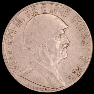 Albanien. 1939 1 Lek R Rom Italienische Besatzung