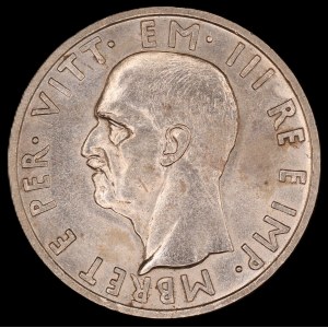 Albanie. 1939 5 Lek R Rome Occupation italienne