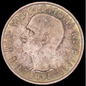 Albania. 1939 5 Lek R Rome Italian Occupation