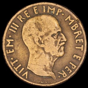Albania. 1940 0,05 Lek R Rome Italian Occupation