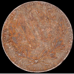 Algerien. 1916 10 Centimes Handelskammer