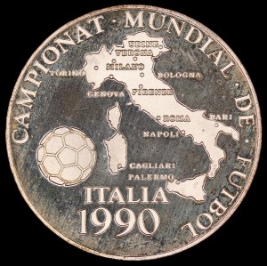 Andorra. 1989 10 Dinars Italy 1990 Championship
