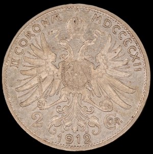 Austria. 1912 2 Corona Franz Joseph