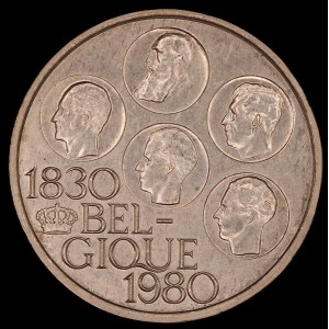 Belgien. 1980 500 Francs 5 Könige