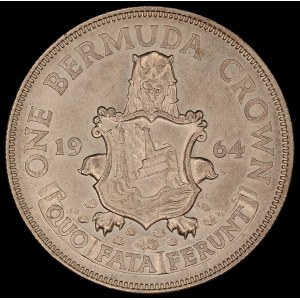 Bermuda. 1964 1 Crown