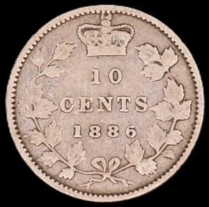 Canada. 1886 10 Cents Victoria