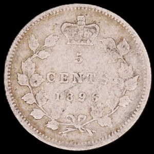 Canada. 1896 5 Cents Victoria