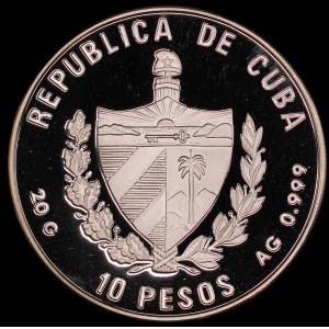 Cuba. 1995 10 Pesos FAO
