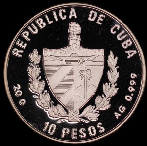 Cuba. 1995 10 Pesos FAO
