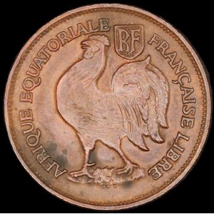 French Cameroon. 1943 1 Franc
