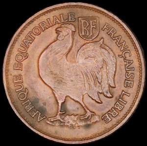 French Cameroon. 1943 1 Franc