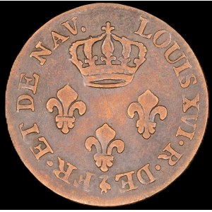 French Guiana. 1789 2 Sous A Paris