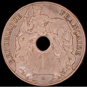 French Indo China. 1914 1 Centime A Paris