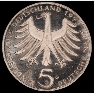 Germany. 1975 5 Mark G Karlsruhe