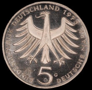 Germany. 1975 5 Mark G Karlsruhe