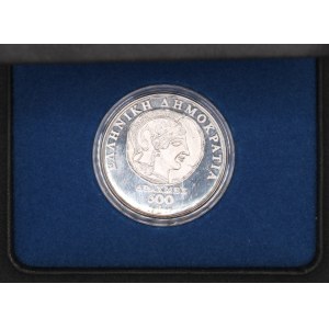 Greece. 1993 500 Drachmai Silver