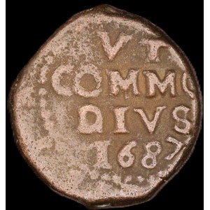 Italy. 1687 Kingdom of Sicily 1 Grano Palermo