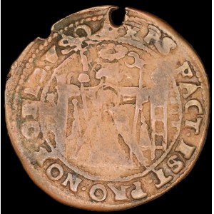 Italy. 1700s Jeton Redemptor Mundi Bronze