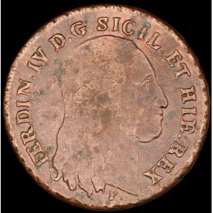 Italy. 1797 Kingdom of Naples 8 Tornesi