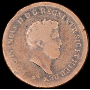 Italien. 1851 Königreich der 2 Sizilien 3 Tornesi