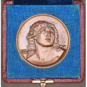 Italy. 1890 Florence Confraternity of Mercy San Sebastiano In Original Case