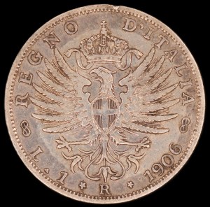 Italy. 1906 1 Lira R Rome