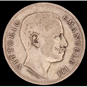 Italy. 1907 1 Lira R Rome