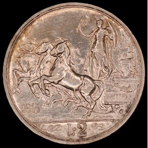 Italy. 1915 2 Lire R Rome