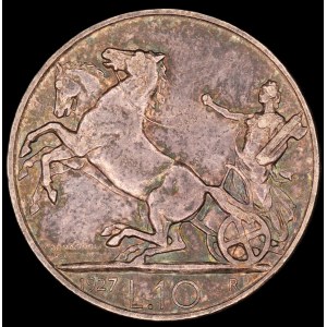 Italy. 1927 10 Lire R Rome