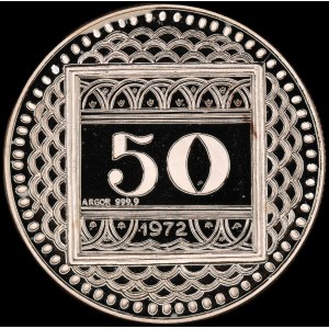 Italien. 1972 50 Francs Fantasie Campione d'Italia