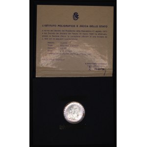 Italy. 1980 500 Lire Silver
