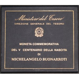 Italy. 1980 500 Lire Silver