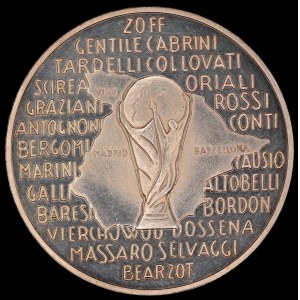 Italy. 1982 Medal World Championship