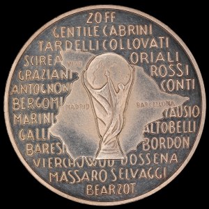 Italy. 1982 Medal World Championship